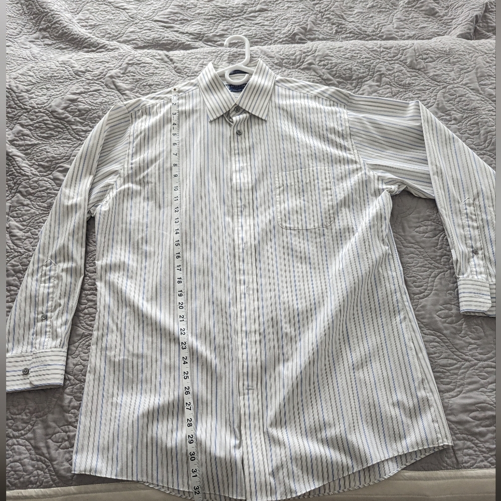 Stafford Men's Fitted Dress Shirt